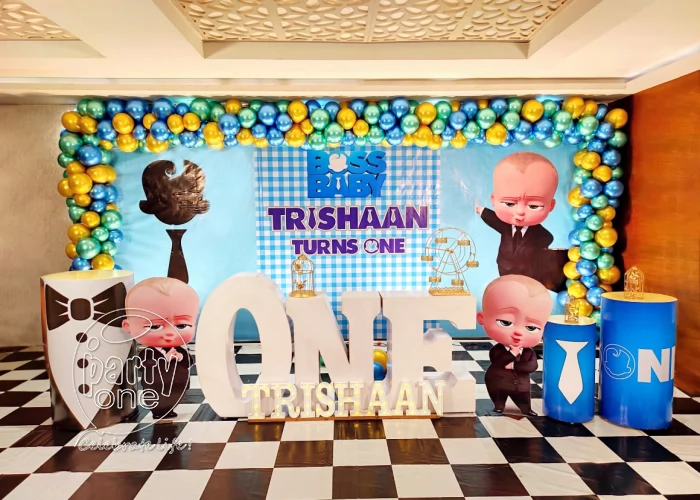 birthday Boss Baby Theme 1st Birthday Decor